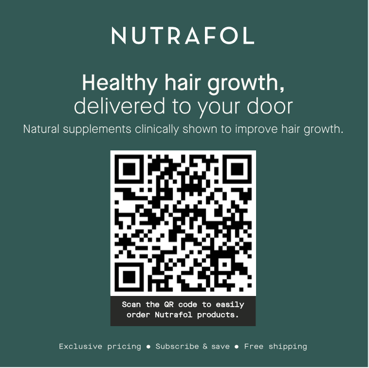 Nutrafol purchase online QR code
