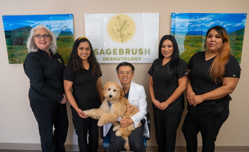 Photo of the Sagebrush Dermatology team